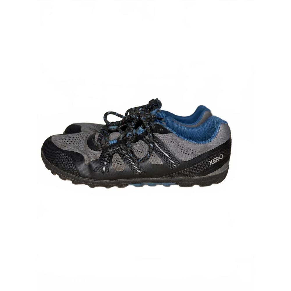 Xero Mesa Trail II Barefoot Trail Running Shoe Sz 9.5 Gray Black Hiking Gorpcore
